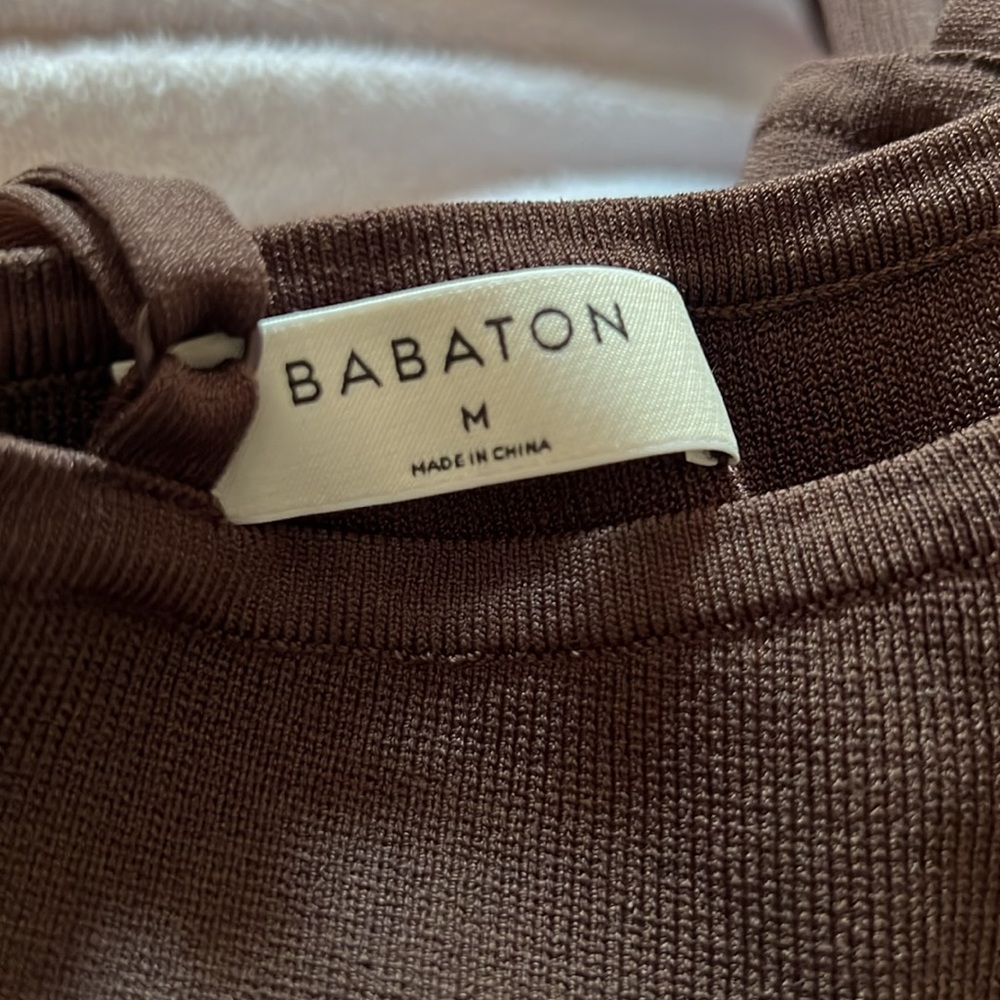 Brown Dress - Babaton size M - Picture 2 of 2